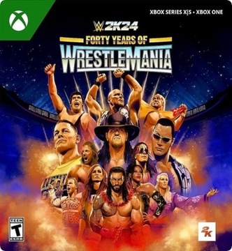WWE 2K24 Forty Years of Wrestlemania Edition Xbox Series X | S // Xbox One