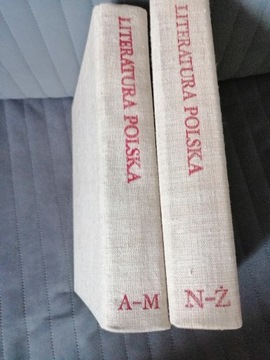 Zestaw 2 tomów. Literatura polska. Przewodnik 