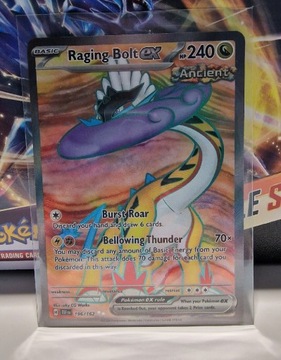 Pokemon Temporal Forces Raging Bolt ex 196/162