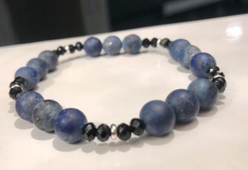 Bransoletka- Lapis Lazuli, Onyks