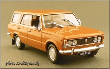 KULTOWE AUTA PRL 28 FIAT 125p KOMBI DeA 1:43