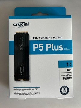 Crucial 1TB M.2 PCIe Gen4 NVMe P5 Plus Heatsink PS5