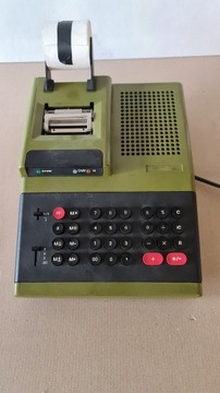 Zabytkowy Kalkulator drukujący  PRL ELKA 55