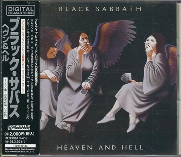CD Black Sabbath - Heaven And Hell (Japan 1996)