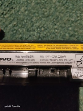 Bateria do laptopa Lenovo