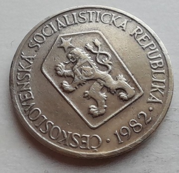 Czechosłowacja, 1  Korona, 1982