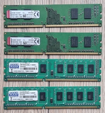 Pamięć RAM DDR3 4x2GB
