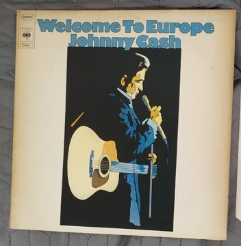 Johnny Cash - Welcome To Europe. LP. EX. German.