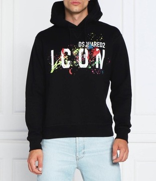 Dsquared2 Icon bluza z kapturem roz. L