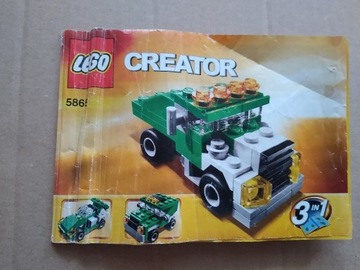 LEGO CREATOR 5865 3w1 Mała ciężarówka Instrukcja