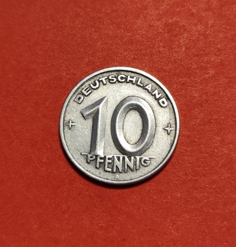 Moneta 10 fenigów 1949, Niemcy