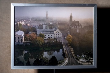 Stare Miasto Opole z drona. Most Zamkowy