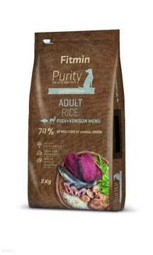 Fitmin Purity Adult Rice Fish+Venison menu 2 kg