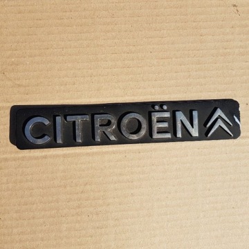 Citroen BX CX GSA VISA metalowy emblemat napis