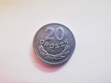 20 groszy 1977 r PIĘKNE SKRĘTKA