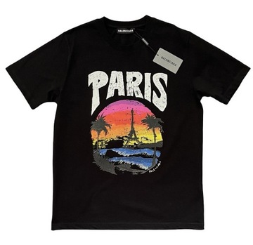 Balenciaga Paris t shirt męski rozm L z nowej kolekcji