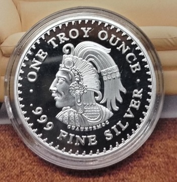 WYPRZEDAŻ   NUMIZMAT ONE TROY OUNCE - PLATER !!!!