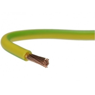 Przewód instalacyjny H05V-K 1X1 żółto-zielony