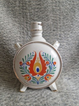 Porcelanowa butelka węgierska palinka vintage