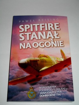 Spitfire stanął na ogonie Paweł Reising