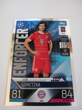 Karty Topps Match Attax 2022/23 Enforcer Goretzka