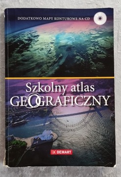 SZKOLNY ATLAS GEOGRAFICZNYM + PŁYTA CD