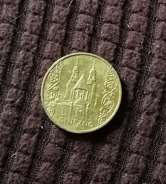 Moneta 2 zł gniezno 2005 rok 