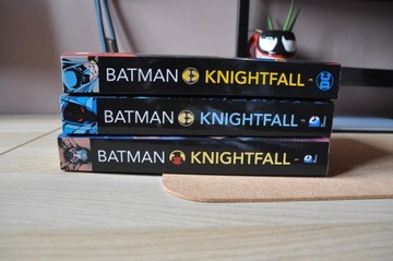 Batman Knightfall SC vol 1-3 zestaw