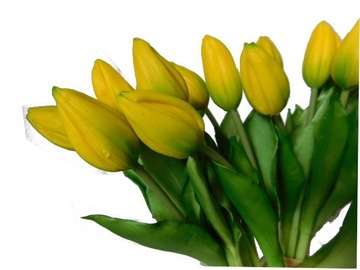 tulipany sztuczne jak żywe 