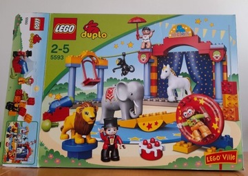 5593 Lego Duplo Cyrk DUŻY z opakowaniem z 2008 r