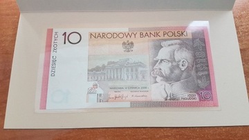 10 zł NIEPODLEGŁOŚĆ - banknot kolekcjonerski NBP