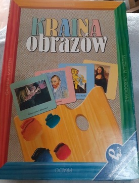 Gra edukacyjna kraina obrazów PWN 1996r