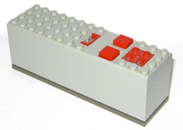 LEGO 2847c01 / Pojemnik na Baterie 9V Szary 2846