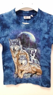 Koszulka Rock Eagle Kids wilki księżyc 2-4