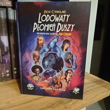 Podręcznik RPG pulp cthulhu lodowaty płomień duszy