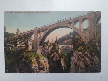 Szwajcaria Albulabahn Most