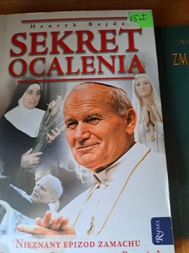 Jan Paweł II książki - każda po 15 zł