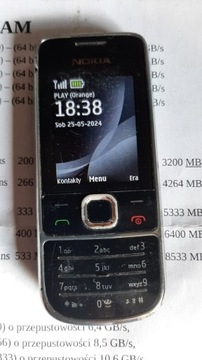 Old retro telefon Nokia 2700c