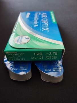 soczewki Air Optix PLUS HydraGlyde for Astigmatism