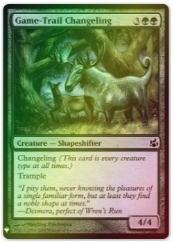 Game-Trail Changeling Foil