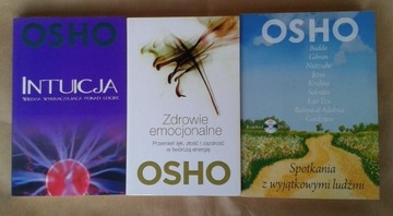 Intuicja OSHO Zestaw 3x Zdrowie emocjonalne OSHO