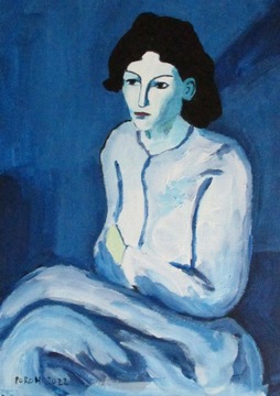 Kobieta,  Pablo Picasso, 21x29,7