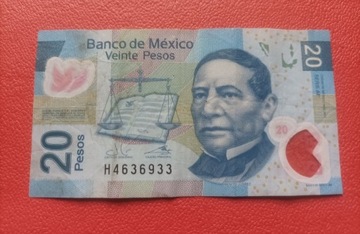 Meksyk 20 pesos 2017 Seria AF