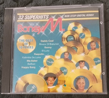 CD Boney M. - 32 SUPERHITS The Best Of...1986r. NM