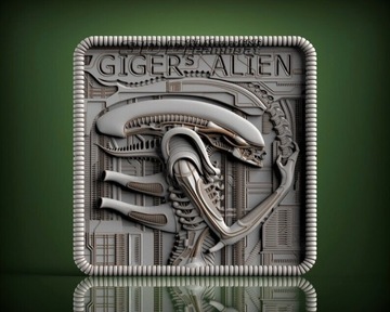 Obrazek 3D - Alien H.R. Gigger