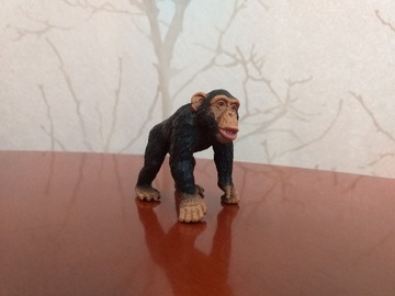 Szympans lata'90 unikalna figurka Schleich