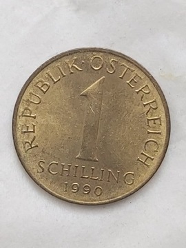 254 Austria 1 szyling, 1990