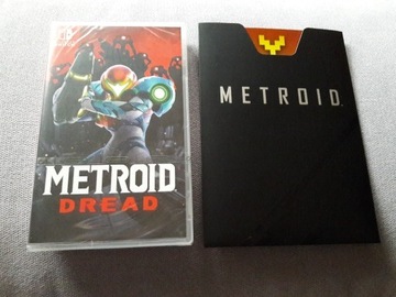 Metroid Dread + karty holograficzne nowa