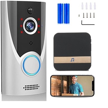 smart home video doorbell Dzwonek,kamera 