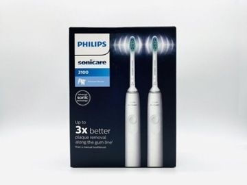 PHILIPS Sonicare Seria 3100 2 szt. HX367W1